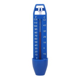 Floating Pool Thermometer Water Temperature Thermometers with String Rope for Outdoor Indoor Swimming Pools Spas Hot Tubs Fish Ponds
