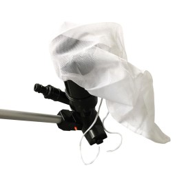 Portable Pool Vacuum Jet Underwater Cleaner with Flexible Rod Drawstring Bag Swimming Pool Leaf Vacuum Fountains Surface Cleaning Tools Removes Debris Clean Corners