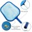 Swimming Pool Clean Net Pool Skimmer Net Leaf Rake for Pool Pool Net for Cleaning Fine Mesh Rake for Pond
