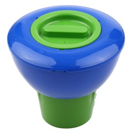 8 Inch Pool Chemical Dispenser Adjustable Floating Chlorine Tablets Dispenser Spa Chemical Dispenser for Swimming Pools Spas Hot Tubs Fish Ponds