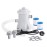 Pool Filter Pump 330 GPH Paddling Pool Electric Water Pump With 2 Pool Filter Cartridge Pool Pumps Above Ground Small Pool Filter Pump
